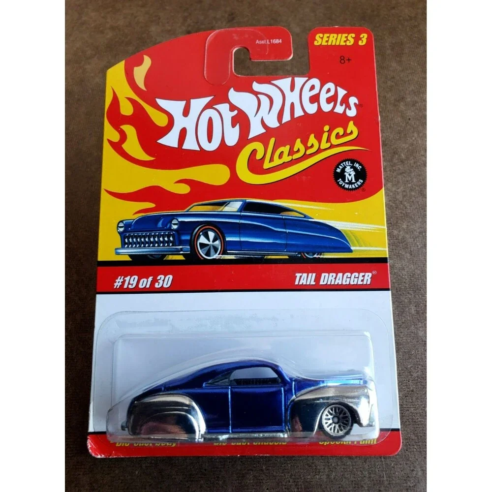 2007 Hot Wheels TAIL DRAGGER CLASSICS SERIES 3 19/30 1:64 Spectraflame BLUE VAR